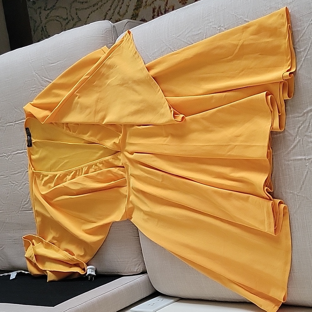 Rich Yellow Summer Dress